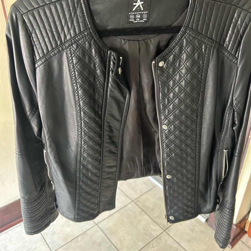 Black Leather Jacket from Scotland
